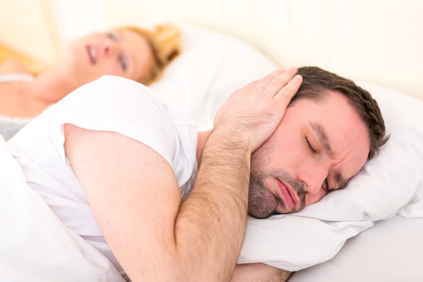 man impacted by the causes of sleep apnea